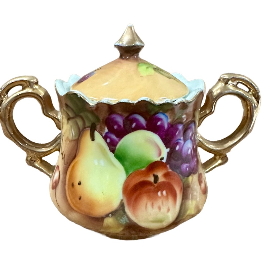 Lefton heritage sugar bowl